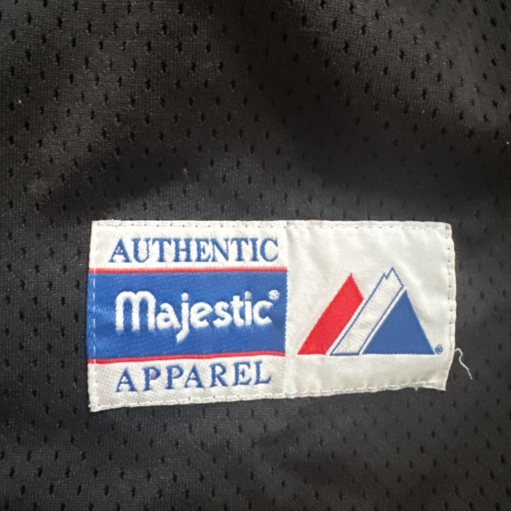 Majestic Black and Red Yankees Jersey - Picture 4 of 9